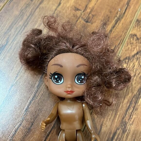 Greenbrier International Fashion 6” Doll with Pink Shoes Brown Hair Brown Eyes - Picture 9 of 9